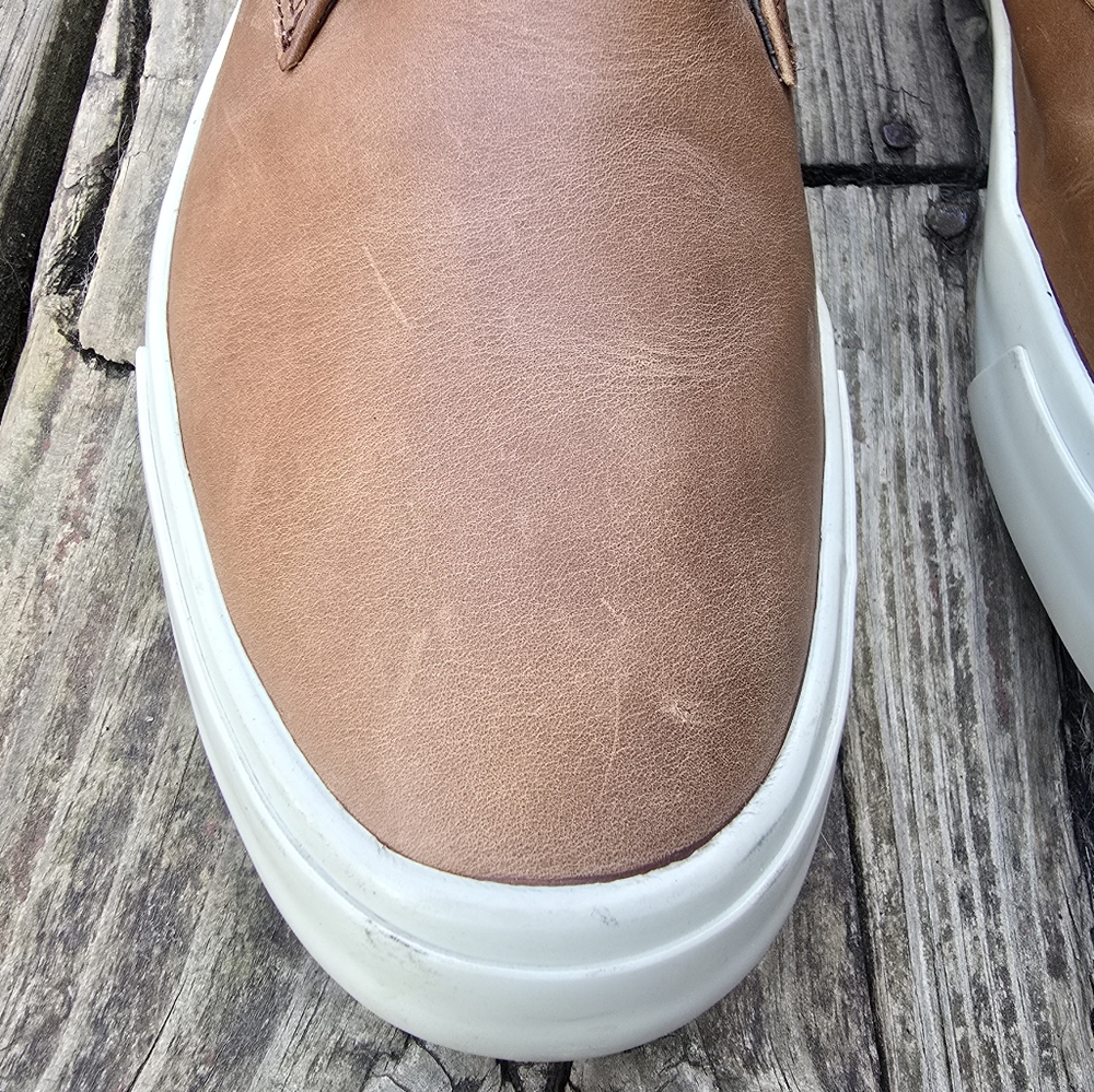 SeaVees Maslon Desert Oiled Rugged Leather Chukka Boot, Elmwood, Brown, Size 12 - Picture 3 of 13